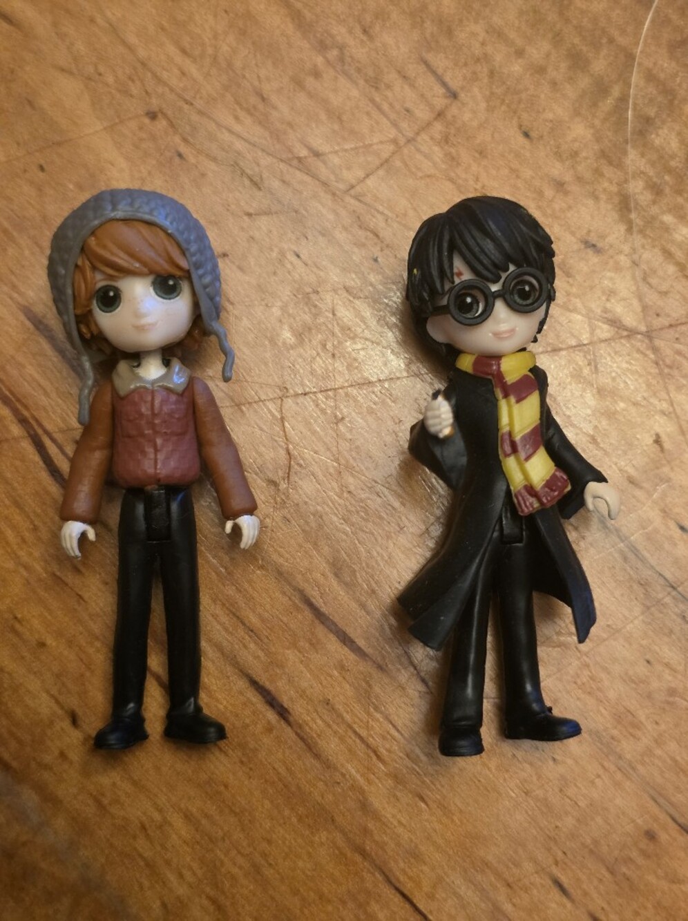 Harry Potter Hogsmeade/Honeydukes Ron Weasly Figure Lot Of 2 Decorations